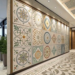 Digital  wall tiles design, Print in Ceramic Industries Beautiful tiles in portuguese, spanish, italian style in wall decor design