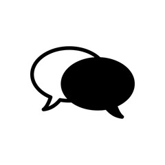 speech bubble icon, containing Text Message. Chat message symbol, Chat speech bubble, Social media message icon for app or website, gear PNG