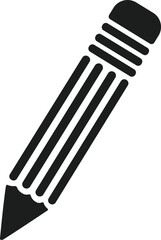 Pencil Silhouette Vector Illustration