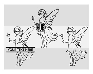 Fairy SVG Silhouette Bundle, Fairy Silhouette, Butterfly Svg, Magical Svg, Fairy Cartoon, Fairy Png, Fairy Svg Images, Cut Files