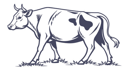 vector-design-of-a-standing-cow.svg
