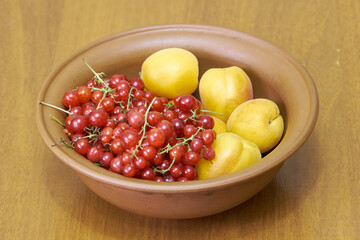 sweet berries in the bowl