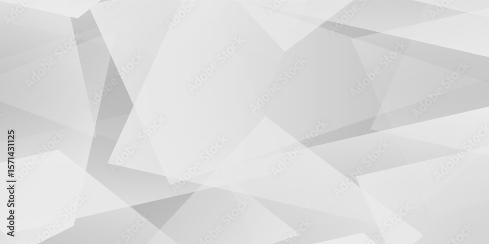Poster abstract gray geometric design suitable for tech background