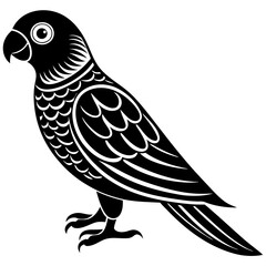 Obraz premium vector illustration of a bird