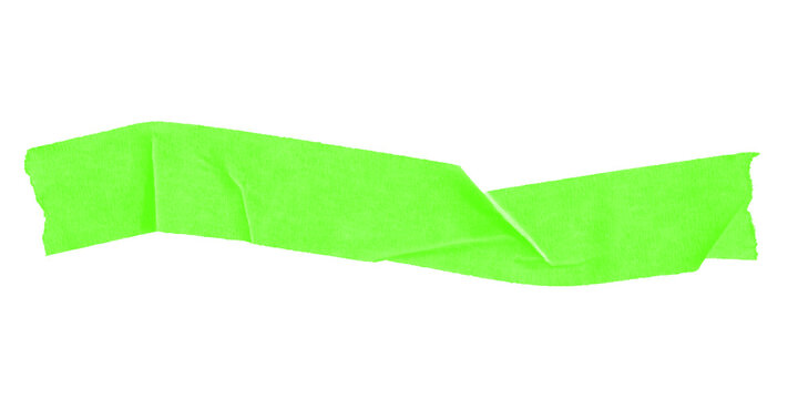 A bright green irregular shape against a black background in a simple graphic illustration