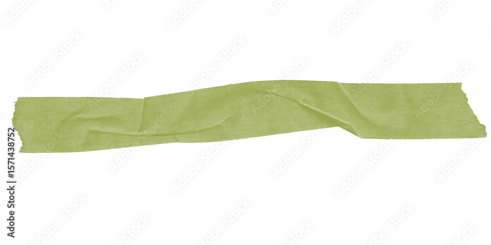 Fototapete isolated chartreuse shape against a black backdrop in a horizontal orientation and simple design