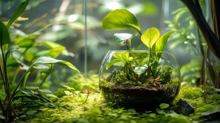 Terrarium enthusiasts connect with each other through an online community where they share their creations, tips, and knowledge