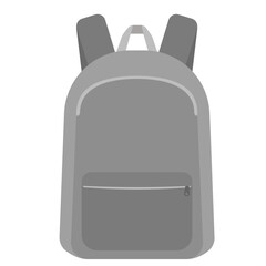 黒いリュックサックのイラスト