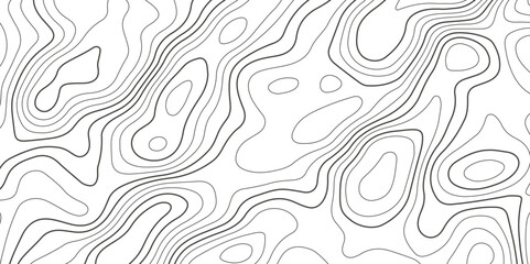 Topographic map background with geographic grid for hiking and mountain sport. luxury topographic wavy pattern and geographic grid map design. paper texture Imitation of a geographical map shades.