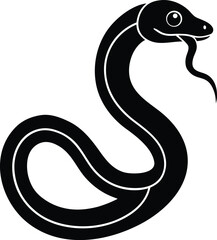 Fototapeta premium drain snake on white background.eps