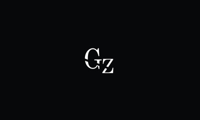 GZ,ZG,Z,G,G,Z abstract, letters, logo, monogram, style, symbols, ambitions, icons, 
