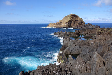 Trek à Madère 2025 - Jour 6 (ville de Porto Moniz, ses piscines et bassins naturels au bord de...