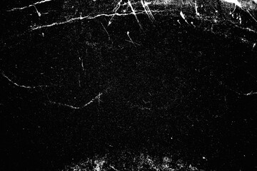 High-contrast black texture with subtle dust, scratches, and noise. Perfect for adding vintage film effects, retro aesthetics, or distressed overlays in creative projects. Add Screen Filter