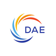 DAE Letter Initial Logo Design Template Vector Illustration 