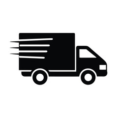 Delivery Truck Icon Vector Illustration