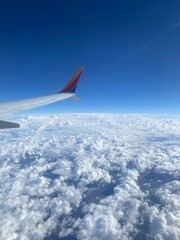 Obraz premium wing of airplane
