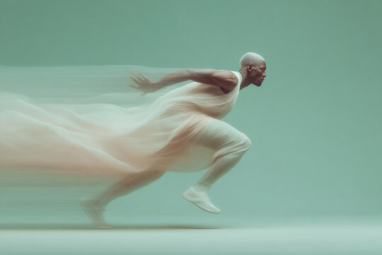 Dynamic expression of speed and motion in art