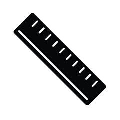 Ruler Icon Vector Illustration