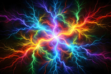 Obraz premium abstract fractal background