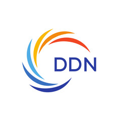 DDN Letter Initial Logo Design Template Vector Illustration 