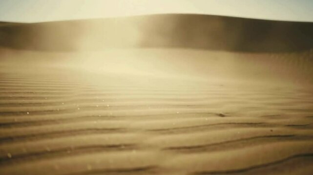  Mirage Over Hot Desert Sand