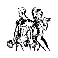 black and white cartoon illustration of a man