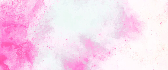 abstract watercolor background with copy space.