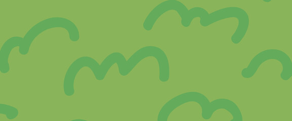 seamless pattern with green leaves.