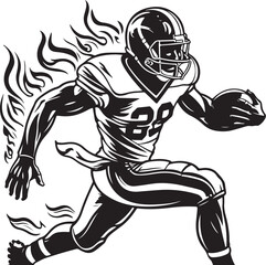 Obraz premium Cricket Batsman Action Pose Art