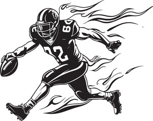 Cricket Batsman Action Pose Art

