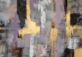 Abstract art, texture effect, modern creativity, home decoration, artistic background, fine art for wall decor and print, mural design, oil painting style, artistic strokes, knife painting, elegance