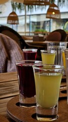Elegant Champagne Tower at Wedding Reception