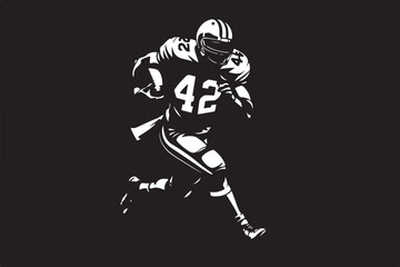 Cricket Batsman Action Pose Art