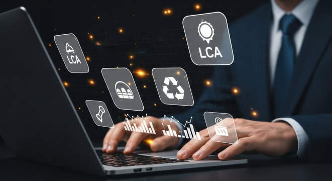 Life Cycle Assessment (LCA) Analysis on Holographic Interface for Sustainable Product and Process Management