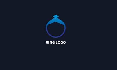ring logo, minimal logo, creative logo