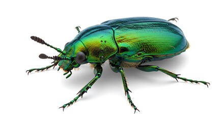 Realistic and high definition image of insects such as spider, beetle, bee, grasshopper.