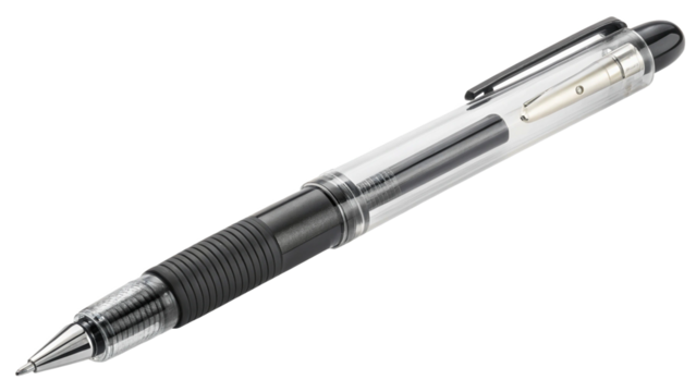 Buy clear barrel gel pen online for writing and drawing office and school supplies stationery item