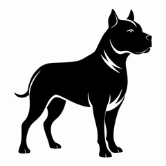vector illustration of a dog