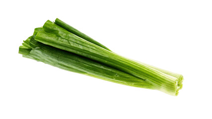 Vibrant green celery stalks, perfect for healthy eating and culinary uses.