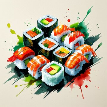 sushi, chopsticks, plate, black, food, japanese, seafood, rice, fish, meal, fresh, cuisine, traditional, raw, gourmet, dinner, healthy, roll, seaweed, japanesefood, delicious, closeup, tasty, restaura
