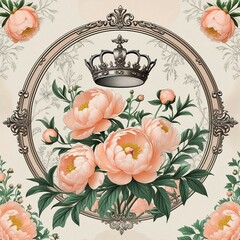 rose, roses, pink, bouquet, flower, floral, vintage, frame, elegant, background, nature, bloom, petal, decoration, beauty, love, garden, plant, blossom, bunch, gift, card, spring, classic, retro, deli