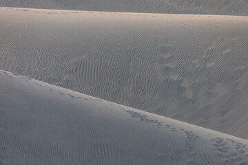 Sand dunes in the Maspalomas area of ​​Gran Canaria Spain
