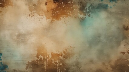 Abstract dirt, dust and film grain texture overlay for retro aging effect with space for video and image editing use