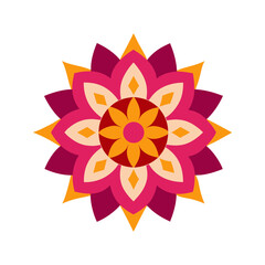 mandala art illustration vector