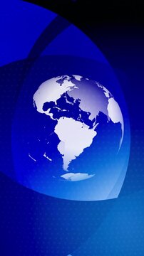  World Animation Elevate Your Content: Stunning Blue World Animation for Media and Social Engagement!