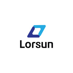 Lorsun tech logo design
