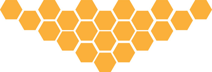 Honeycomb bee icon on white background. honeycomb icon for your web site design, logo, app, UI. flat style. honey comb sign. Vector Illustration .