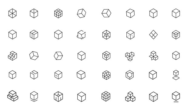 Cube Icons Images – Browse 1,555,445 Stock Photos, Vectors, and Video ...
