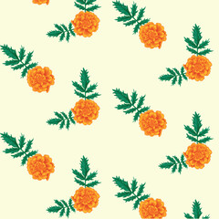 fondo flor de cempasuchil día de muertos