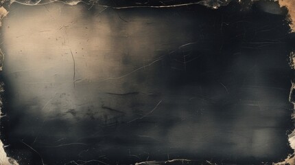  Scratches and dust texture overlay for old photo effect, abstract black background with copy space for design